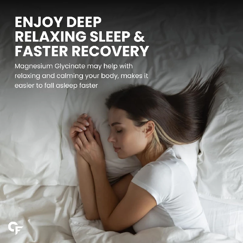 Carbamide Forte Chelated Magnesium Glycinate 2000mg Per Serving Supplement, 50 g-6.webp